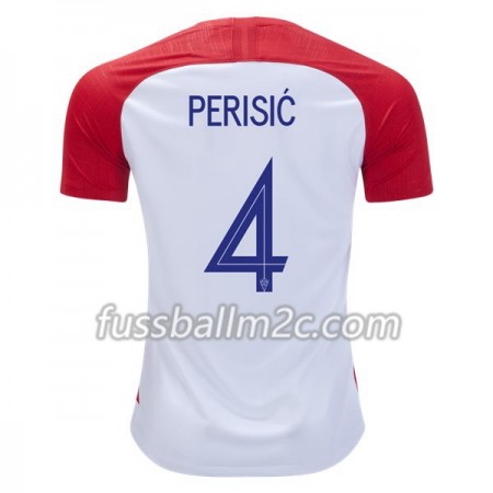 Fußballtrikots Kroatien Perisic 4 Heim Trikotsatz WM 2018